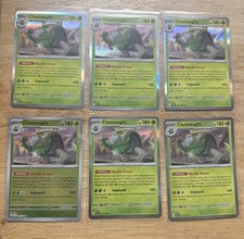 Pokemon Chesnaught CRI 7/86 Reverse Holo Near Mint English