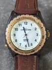 Vintage Timex Expedition D6 37mm Brown Resin Unisex Indiglo Quartz Watch