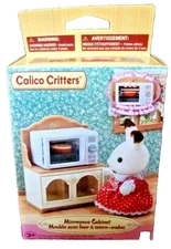 Calico Critters Furniture - Microwave Cabinet - Critters Sold Separately