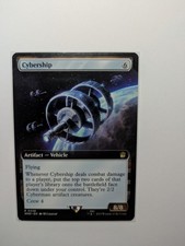 Cybership (Extended Art) 458 Doctor Who Magic: The Gathering NM
