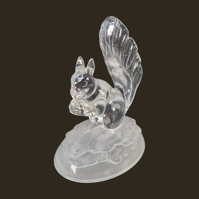 Cristal D'Arques Eichhörnchen Made in Italy Kristallglas Figur