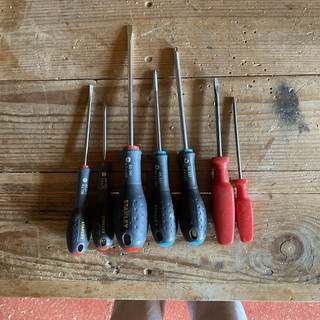 Stanley Fatmax Screwdrivers x5 2x vintage Stanley screwdrivers