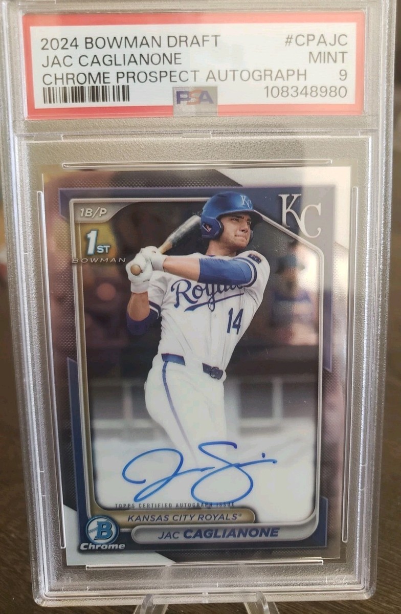 パ*ト様 Jac Caglianone auto ball カグリオン サイン 2024 Bowman Draft - Chrome Prospect Autographs Jac
