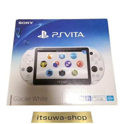 Sony PlayStation Vita PCH-2000 Handheld-Systemkonsole Glacier White Neu