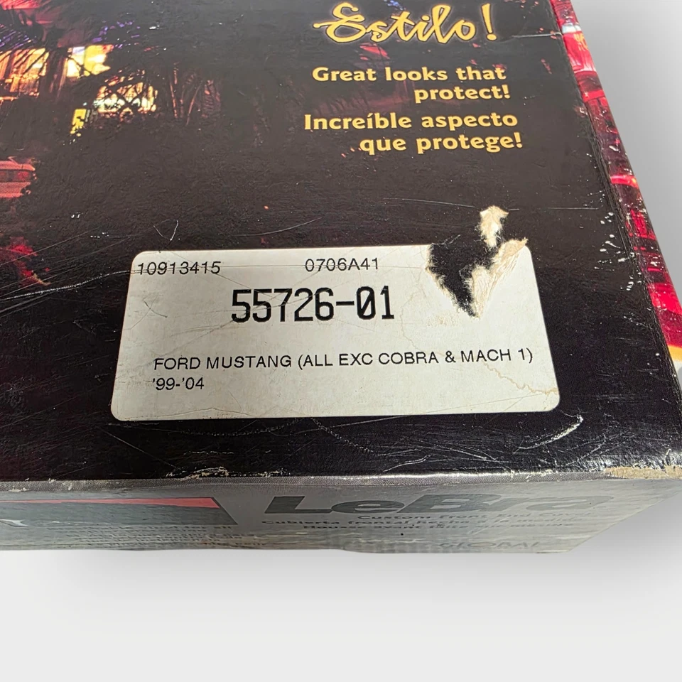 NUEVO Sujetador con cubierta de máscara frontal Lebra para Ford Mustang 1999-2004 99 00 01 02 03 04 Foto 2 de 3