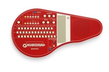 Suzuki OM-108 rot limitierte Farbe 1000 Einheiten Omnichord elektronischer...