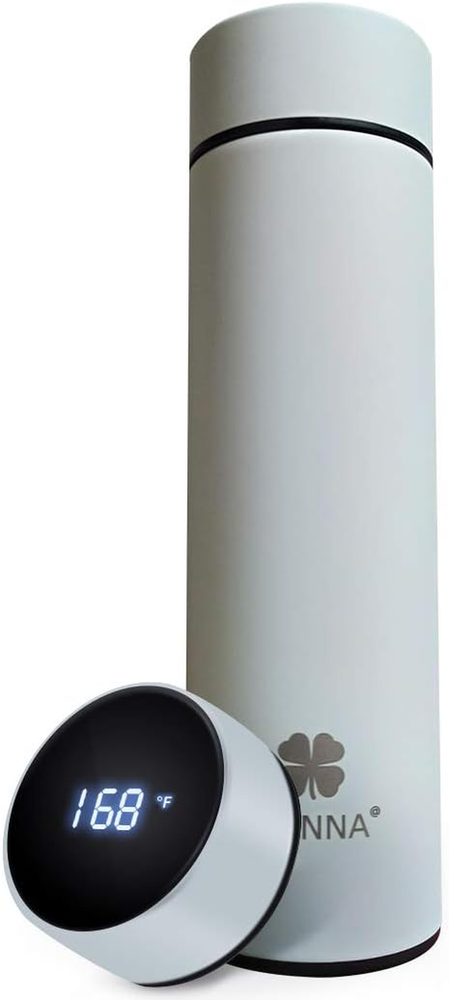 Insulated Bottle,Coffee Bottle,Tea Infuser Bottle,Smart Sports Water Bottle with