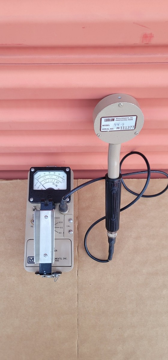 Ludlum Model 3 Survey Meter CPM 44-9 | eBay