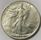 1942 P Walking Liberty Half Dollar UNC