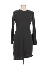 Uniqlo Women Gray Casual Dress M