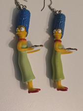 Marge Simpson earrings