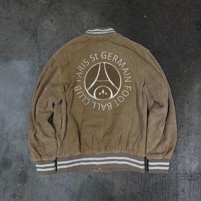 パリサンジェルマン LEATHER AWARD JACKET レザー　PSG Paris Saint-Germain LEATHER AWARD JACKET Leather PSG | eBay