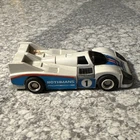 Vintage 1983 GoBots Crasher Rothmans Racing Porsche MR-20 Transforming Race Car
