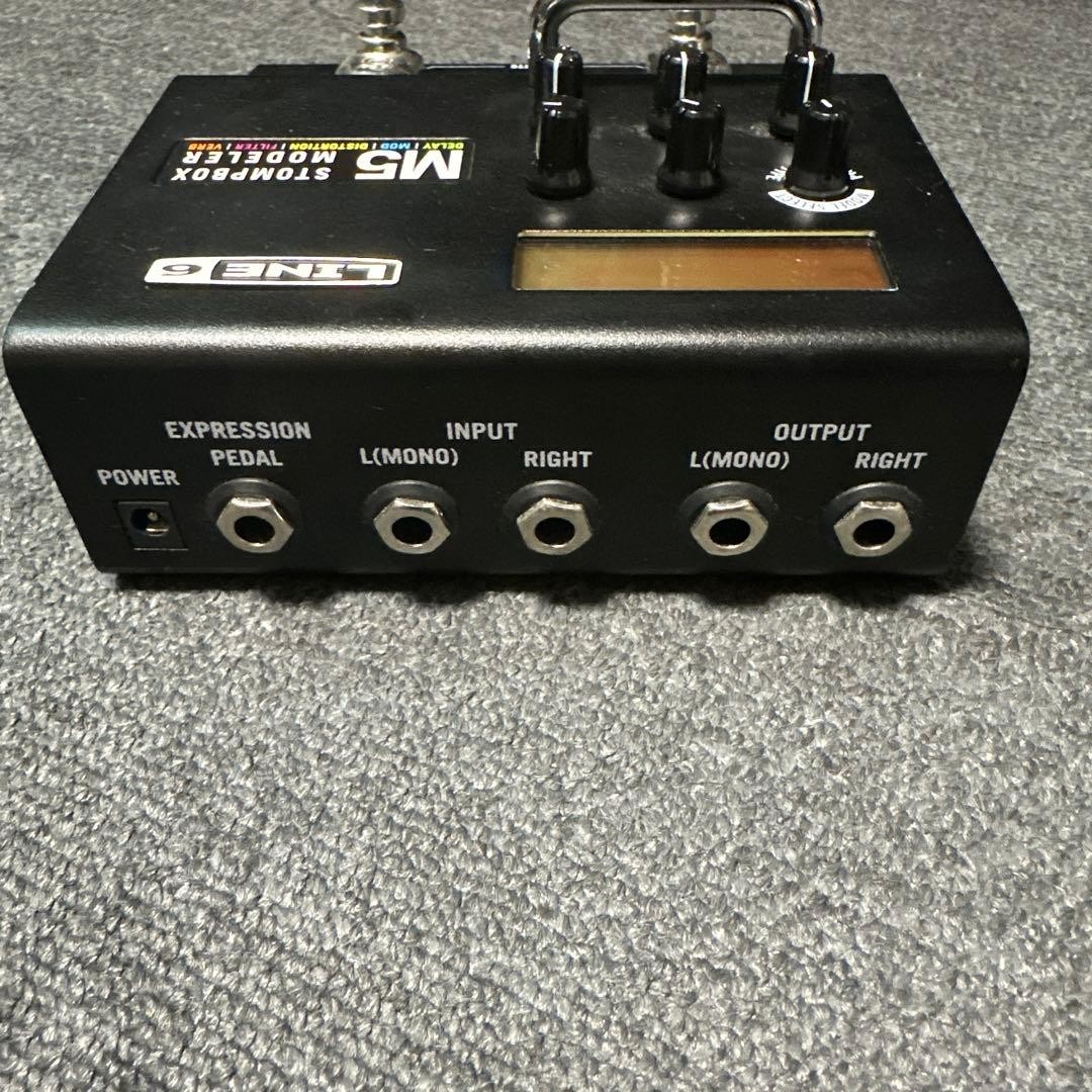 Line 6 M5 Stompbox Modeler Multi Effects Pedal Guitar FX Tested