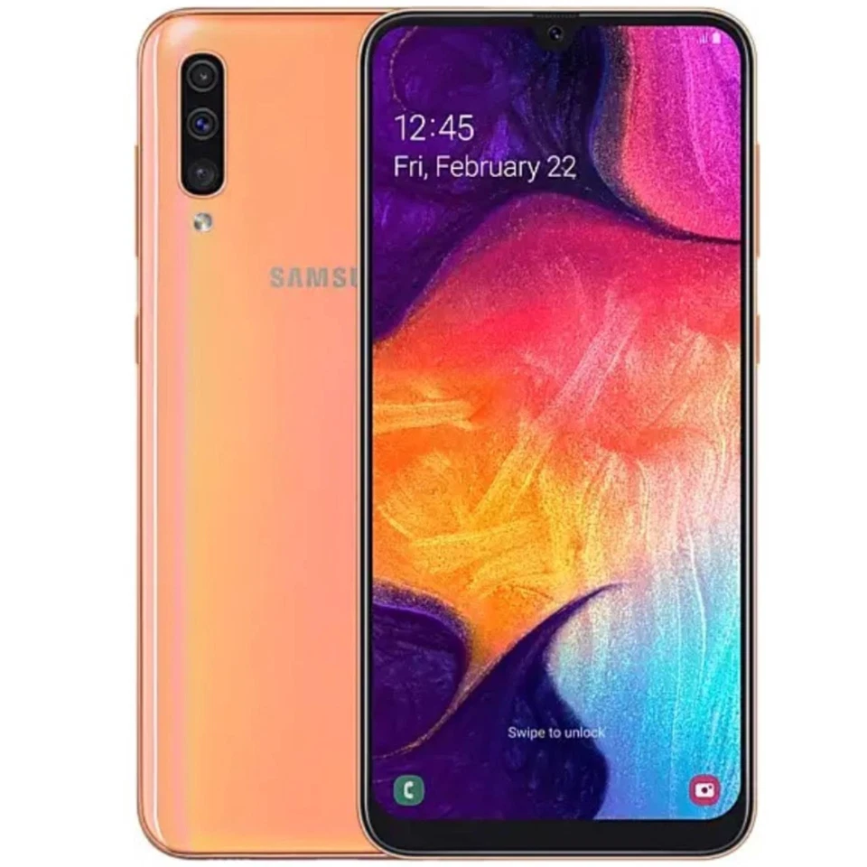 Samsung Galaxy A50 - 128GB - SM-A505F - Dual-Sim - Ohne Simlock - Ohne Vertrag - Bild 3 von 4