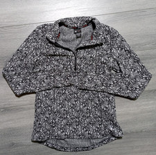 Spyder Active Quarter Zip Pullover Adult Womens Small Multicolored Fleece