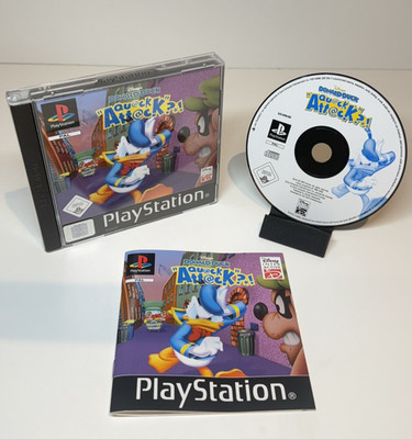 Walt Disneys Donald Duck ''Quack Attack?''  (Sony PlayStation, PS1, PSone)