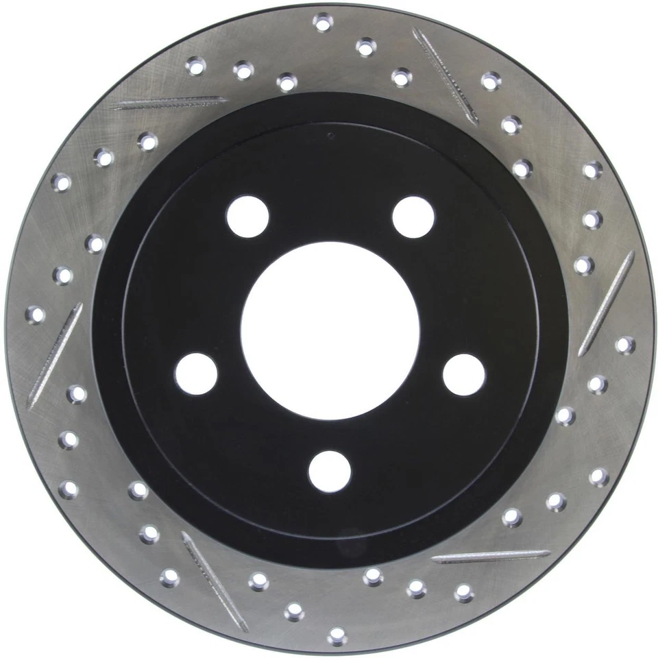 Rotor de freio a disco StopTech - Compatível com 2003 - 2013 Jeepep Liberty, 2003 - 2006 Jeep TJ - Imagem 2 de 4