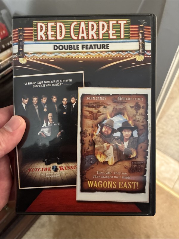 Suicide Kings And Wagons East Red Caroet Double Feature DVD Used HTF Rare