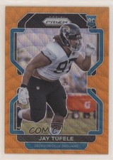 2021 Panini Prizm Rookie Orange Wave Prizm 31/60 Jay Tufele #440 06ua