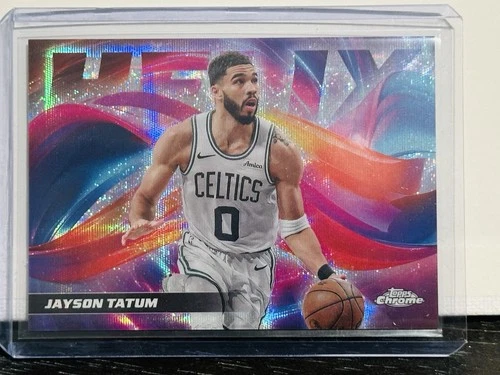 2025 Topps Chrome Jayson Tatum Base (RAW)