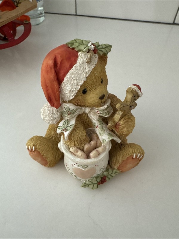 Cherished Teddies STEVEN - A Season Filled With Sweetness- Bear w/Gingerbread