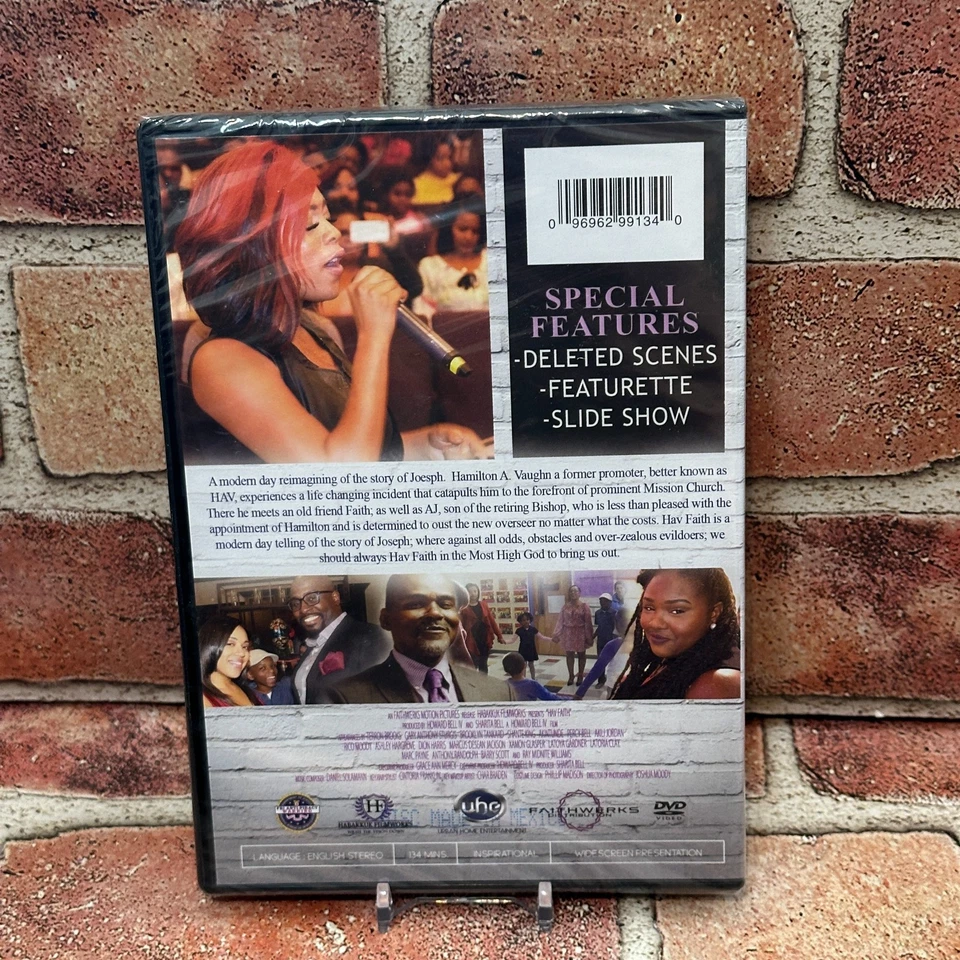 Hav Faith DVD Sealed Mill Creek T-Bone Gospel Drama Faith-Based 2016 RARE - Image 2 of 3