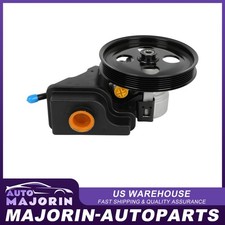 Power Steering Pump w/ Reservoir for Cadillac DTS Buick Lucerne 2006-2011 4.6L