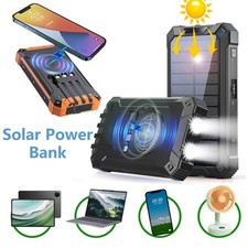 42800mAh Power Bank Wireless Charger Backup External Battery Charger for Phone