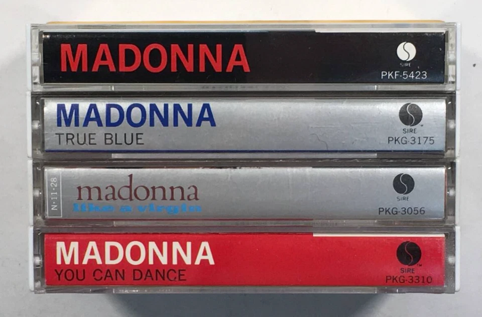 MADONNA YOU CAN DANCE JAPAN CASSETTE TAPE ×4 PKF-5423 PKG-3175 PKG-3056 PKG-3310 Foto 3 de 4