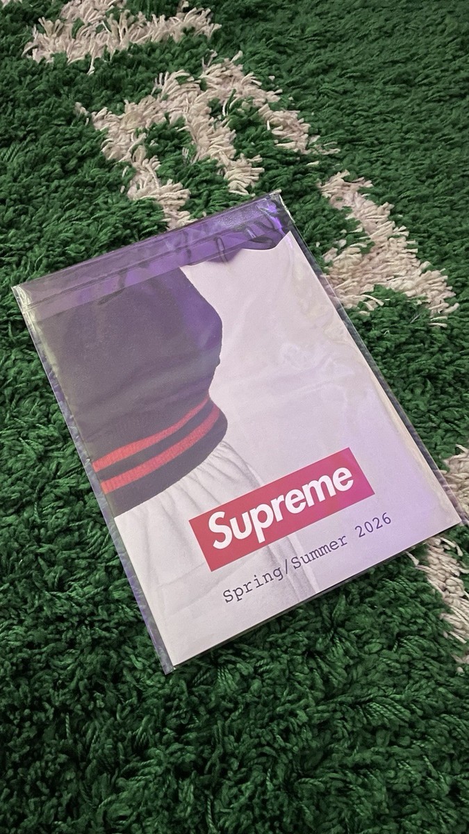Supreme Look Book Poster SS 2026 Sealed | eBay