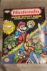 Diamond Nintendo Sticker Activity Album Mario Link Vintage Super Mario Zelda