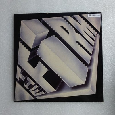 Firm Self Titled LP Vinyl Album Record Rock