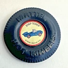1970 Hot Wheels Redline Strip Teaser Plastic Button Pin original HONG KONG Rare