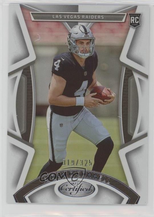 2023 Certified Rookies Mirror /325 Aidan O'Connell #125 Rookie RC