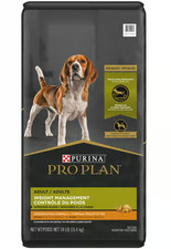Purina Pro Plan Adult Weight Management Shredded Blend Dog Food 34lb. Free Ship 2.13 per pound
