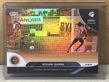 2025 TOPPS NOW #3 GEOVANY QUENDA PORTUGAL Euro U-21 Orange Foil Parallel 4/25