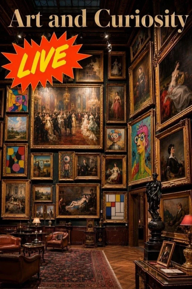 Live 1 Art and Curiosity dessins et peintures