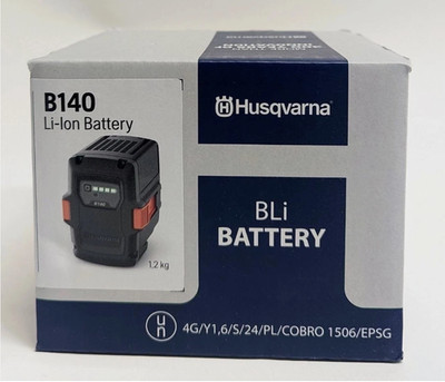 All Husqvarna tool Li-Ion Battery B140  36V  4.0 Ah  144Wh Battery (40-B140)