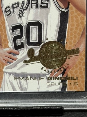 2001-02 Upper Deck Inspirations - 2002 Draft Manu Ginobili #143