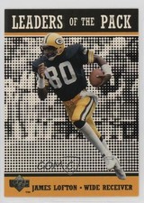 1996 Collector's Choice Green Bay Packers Leaders of the Pack James Lofton 0q3