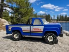 Blue Tonka Baja Pick Up Truck. Vintage. Removable Tires, Antenna, Rollbar