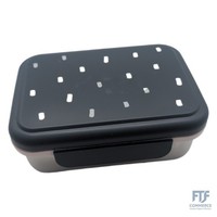 LÄSsig Kinder Brotdose Edelstahl Lunchbox FrüHstüCksbox Kindergarten Schule/ Hap