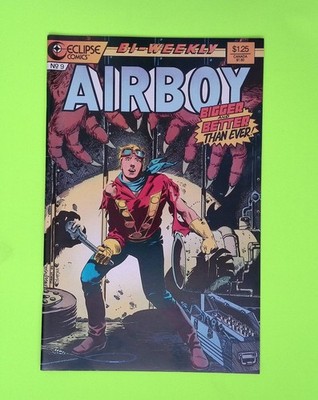 Airboy #9 Vol. 1 1986 Eclipse Comics 8.0 Comic Book W238-99