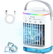 Mini enfriador de aire portátil 700 ml 4…