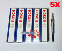 5X Bosch GlüHkerze 0250202022 FüR VW T4 LT II Audi 100 A6 2.5 Sdi/Tdi
