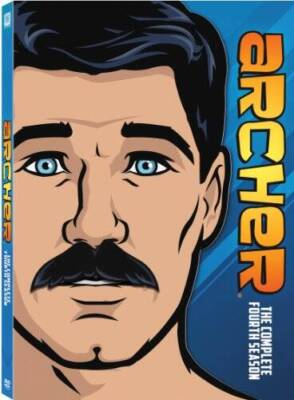 #ad Archer: The Complete Season 4 DVD GOOD $17.69