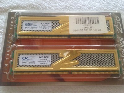 OCZ 2 GB Arbeitsspeicher DDR2-RAM PC2 NEU 2x1GB KIT 