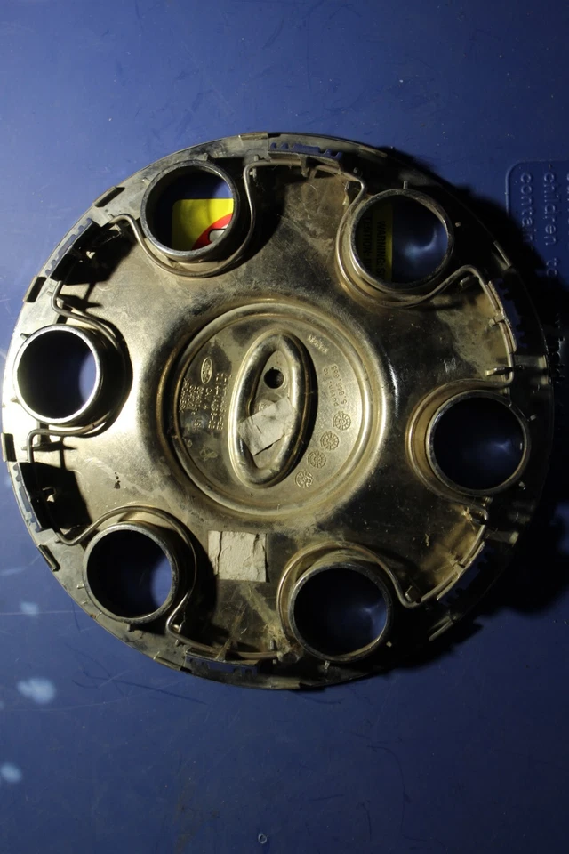 Tampa central 2009 - 2014 Ford Expedition F-150 cromada fabricante de equipamento original P/N 7L14-1A096-DB 11 - Imagem 3 de 4