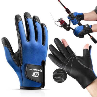 Winter Fishing Gloves Warm Waterproof Neoprene Gloves Multi-purpose Riding Glove